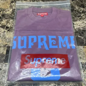Supreme Affiliated L/S Football Top Dusty Purple Size Small SS25 NEW - Picture 1 of 3