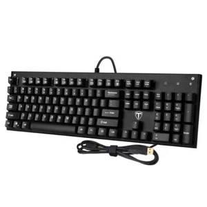 Clavier de jeu mécanique Easterntimes Tech I-600 Tomoko Qwerty noir neuf - Photo 1/9