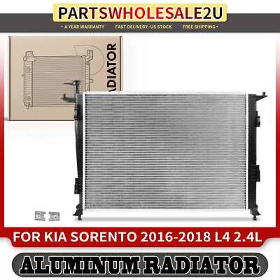 1 алюминиевый радиатор без охладителя трансмиссионного масла для Kia Sorento 2016-2018 - Изображение 1 из 4