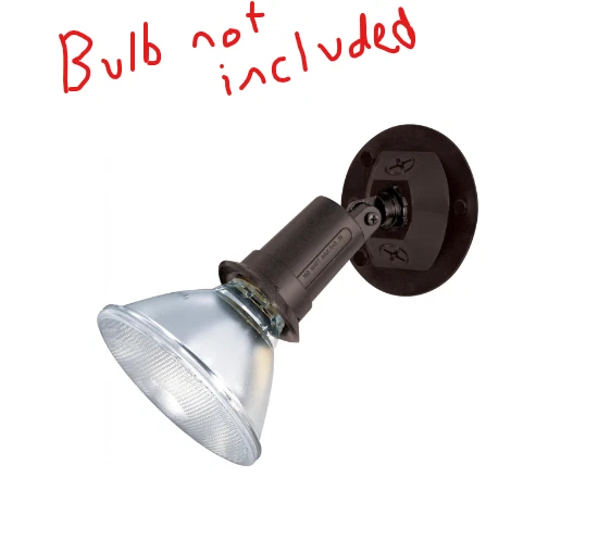 NUVO SF76-521 1 LIGHT PAR38 FLOODLIGHT - Image 1 of 1