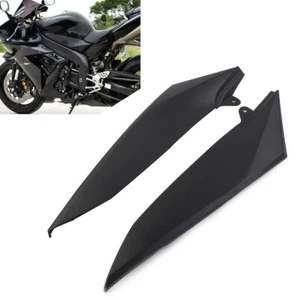 1 Pair Black Gas Tank Side Trim Cover Panel Fairing Cowl for Yamaha YZF R1 04-06 - Picture 1 of 12