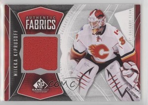 2009-10 SP Game Used Edition Authentic Fabrics Miikka Kiprusoff #AF-MK