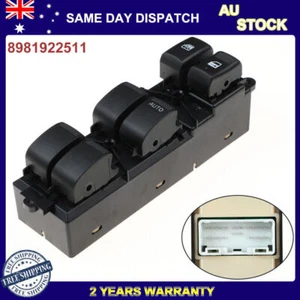Master Power Window Switch For Holden Colorado RG 4Door 2012-2019 Driver Control - Picture 1 of 7