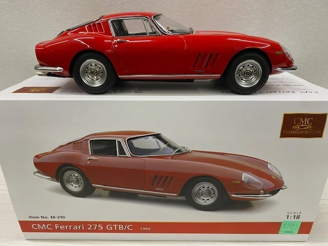 1:18 CMC M-210 FERRARI 275 GTB/C COUPE 1966 RED - Immagine 1 di 1