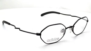 Adidas A722 50 6055 Rectangle Black Men's Eyeglasses 48mm - Picture 1 of 6