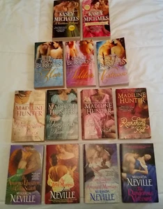 Lot/13 Historical Romance PB Books-Kasey Michaels/Grace Burrows/Miranda Neville+ - Picture 1 of 7