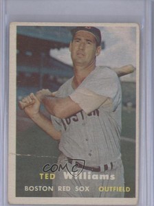 1957 Topps Ted Williams #1 HOF