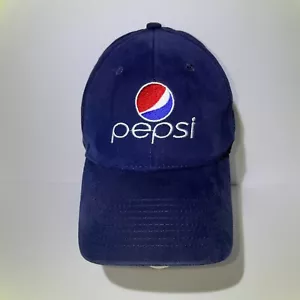 Nissun Pepsi Employee Baseball Cap Dark Blue Soda Pop - Picture 1 of 6