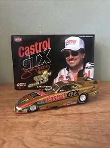 ACTION JOHN FORCE 1/24 DIECAST 1998 7x CHAMPION FORD MUSTANG NHRA FUNNY CAR Gold - Picture 1 of 10