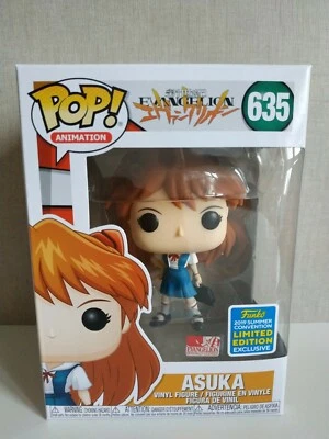 Funko Pop Asuka Evangelion # 635 SDCC 2019  Vaulted Exclusive VER FOTOS - Imagen 1 de 4