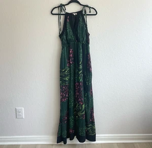 Ciebon Dresses Womens Kalista Chiffon Gown Green Halter Summer Pockets - Picture 1 of 14