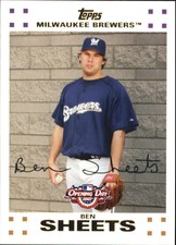 2007 Topps Opening Day Baseball #65 Ben Sheets