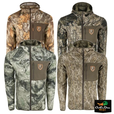 DRAKE WATERFOWL SYSTEMS DRAKE NON TYPICAL PERFORMANCE FULL ZIP FLEECE HOODIE WITH AGION ACTIVE XL
