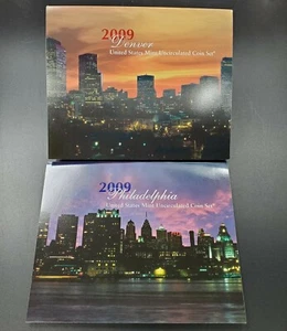 2009 US Mint Uncirculated Set 20 coin GEM BU OGP COA RobinsonsCoinTown - Picture 1 of 4