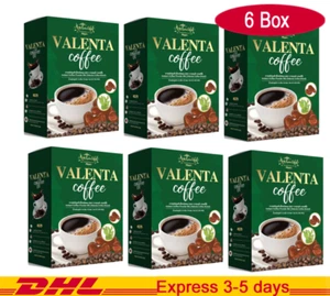 6X Valenta Café Instantáneo Pérdida de Peso Alto Fibra Quema Colesterol 0% Grasa Azúcar - Imagen 1 de 4