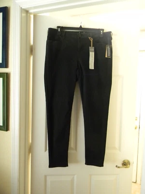 Джинсы American Rag черные вареные размер 15 с высокой талией суперобтягивающие исключительная эластичность - Изображение 1 из 4