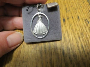 Vintage New Old Stock Sterling Silver Bridesmaid Charm - Picture 1 of 1