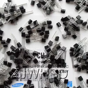 (A1015 - 2N5551) 360pcs 18value Bipolar Signal Transistor TO-92 NPN PNP Kit Set - Foto 1 di 3