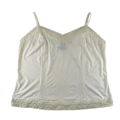 Camisola Apostrophe Mujer 20W-22W Marfil Elastizada Correas Ajustables Top Esencial Foto 1 de 4