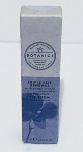Eye Serum Age Renewal Botanics with Purple Orchid Extract 15ml Natural, New - Picture 1 of 2