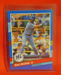 Donruss 1991 - #77 Ken Griffey Jr (Error Jr. - JL) - Imagen 1 de 3