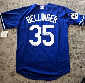 Cody Bellinger Signed 2017 World Series Dodgers Jersey w/JSA Holo - Picture 1 of 4