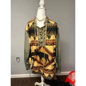NWOT Men’s moose shirt western style XL - Picture 1 of 2