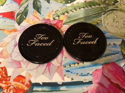 Too Faced Chocolate Soleil Medium/Deep Matte Bronzer 2.5g/0.08oz Travel Lot x2 - Image 1 of 3