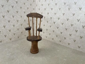 dollhouse 1:12 scale kitchen or desk high stool - Picture 1 of 5