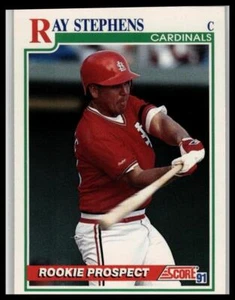 1991 Score #743 Ray Stephens - Picture 1 of 2