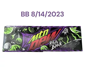 12 Dosen - Mountain Dew Pitch Black Soda - Mtn Dew - Neu Sammlerstück siehe Fotos - Bild 1 von 5