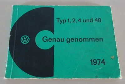 Manual Mantenimiento VW Escarabajo, Bus / Transporter T2/K70/412 De 1974 - Imagen 1 de 3