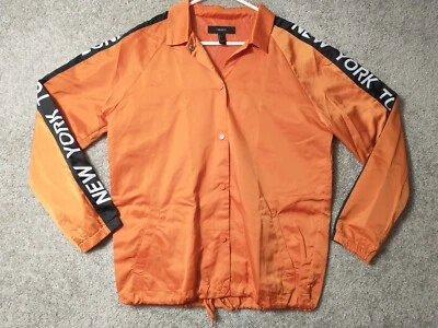 Chaqueta Forever 21 Mujer Grande Naranja Manga Larga Damas Foto 1 de 4