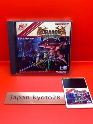 Dragon Saber Hu Card Namco NEC PC Engine From Japan - Image 1 of 4