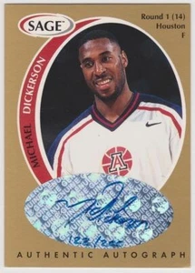 1998 SAGE Michael Dickerson Authentic Autograph #122/200 - Picture 1 of 1