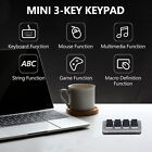 Customizable Red Switch Mini Keypad 4 Keys Keyboard With Mechanical RGB Light