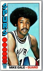 1976-77 Topps Mike Gale San Antonio Spurs #141