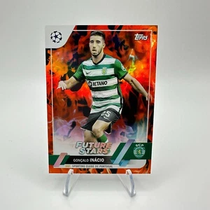 2022-2023 Topps UEFA Club Competitions Inferno Foil #160 Gonçalo Inácio - Picture 1 of 2
