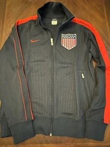 Rare Nike USA Soccer 2013 Centennial Nike Zip Track Jacket USMNT Size Med NWOT - Picture 1 of 5