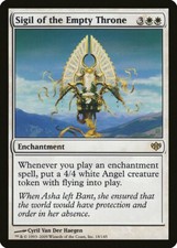 Sigil of the Empty Throne Conflux NM White Rare MAGIC GATHERING CARD ABUGames