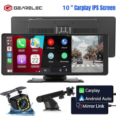 10 Touch Screen Wireless Apple Carplay Portab...