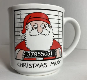 Taza de Santa Taza de Navidad • Diseño Morrow • Divertida taza de café navideño - Imagen 1 de 3
