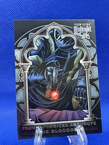 2023 Fleer Ultra Midnight Sons The Bloodgem #003 Thaumaturgical Artifacts - Picture 1 of 2