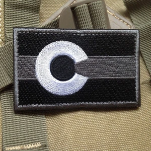 PARCHE DE GANCHO 3D BANDERA MILITAR TÁCTICA DEL EJÉRCITO DE ESTADOS DE COLORADO CO - Imagen 1 de 5