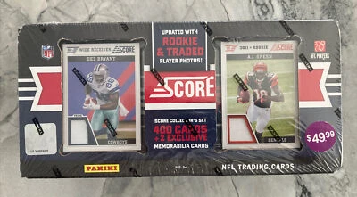 2011 Panini Score NFL Football Complete Collector's Set - 2 Memorabilia Cards - Image 1 of 4