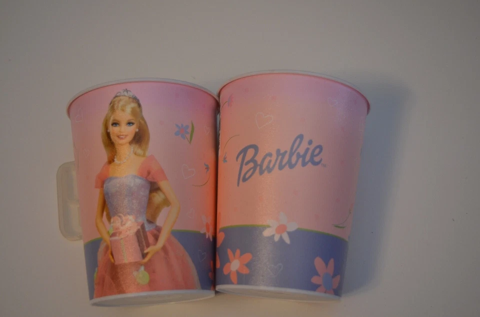 2-PACK Vintage Barbie Birthday Party Plastic Cups - Image 1 of 1