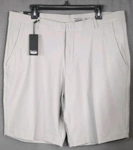 Straight Down Men's Size 38 Reg Fit Drake Shorts Golf Performance Gray NWT 40144 - Picture 1 of 6