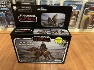 Star Wars Ahsoka Vintage Collection - Sabine Wren and Howler Action Figure Set - Picture 1 of 2