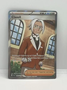 Clavell Full Art Trainer Pokemon TCG Paldea Evolved 249/193 - Picture 1 of 2