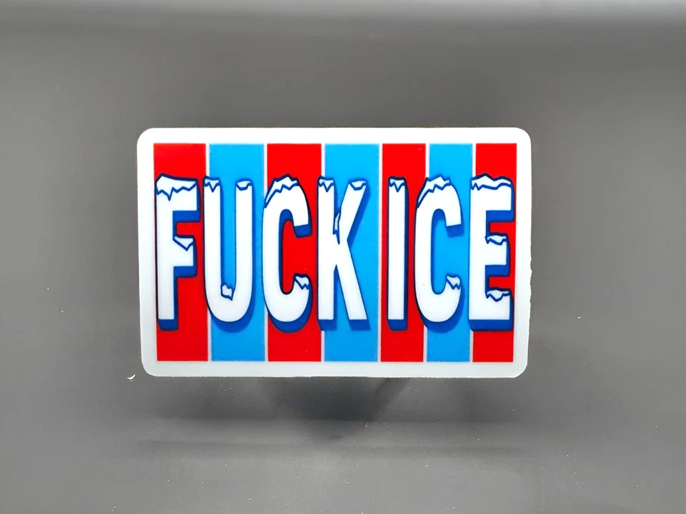 Pegatinas de vinilo F Trump Ice No Kings Anti Abolir Not My President Maga Boicot Foto 1 de 1